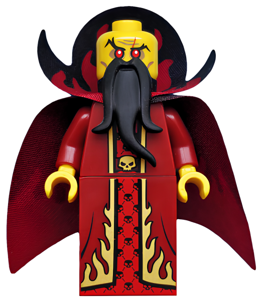 Минифигурка Lego Collectible Evil Wizard, Series 13 col204 U